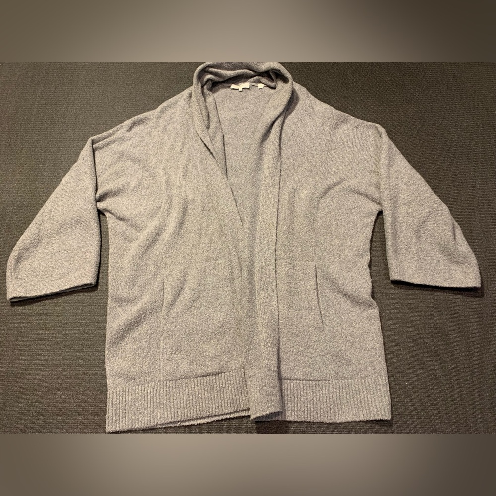 Vince Gray Women's Open Front Cardigan Sweater Size Large‎